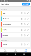 Habit Tracker imagem de tela 2