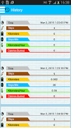 Pedometer++ syot layar 2