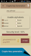 2 Schermata Latebra cryptographic app