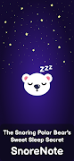 SnoreNote: Auto Snore Recorder постер