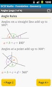GCSE Maths Geometry تصوير الشاشة 2