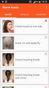 Weave braid পোস্টার