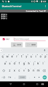 Bluetooth Terminal captura de pantalla 1