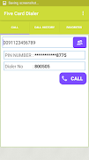 Five Card Dialer スクリーンショット 1