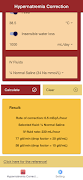 Hypernatremia Correction Rate screenshot 1
