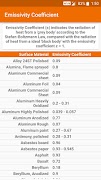 Thermodynamics Tables screenshot 1