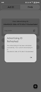 Device Advertising ID スクリーンショット 1
