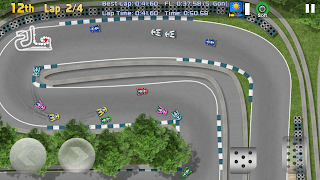 برنامه‌نما Ultimate Racing 2D 2! عکس از صفحه