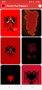 3 Schermata Albanian Flag Wallpapers