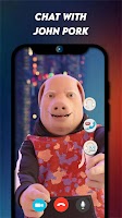John Pork Fake Talk Fun Prank screenshot 5