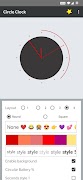 Circle Clock ภาพหน้าจอ 4