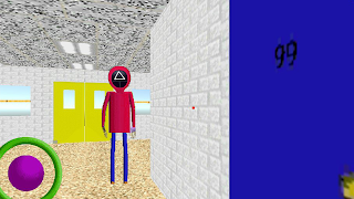 Baldi's Basics Mod Squid Game poster