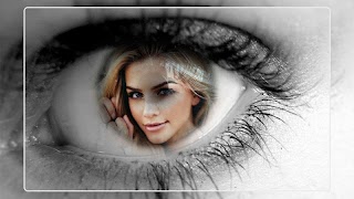برنامه‌نما Eye Photo Frame عکس از صفحه