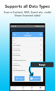 EasyQR Code - QR Code Scanner, Create, Sharing स्क्रीनशॉट 1