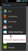 Invisible Website Viewer screenshot 4