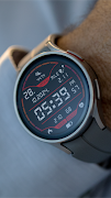 Digital animated clock screenshot 1