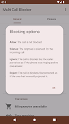 Multi Call Blocker capture d'écran 4