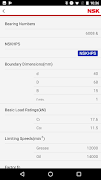 NSK Online Catalog (Bearings) स्क्रीनशॉट 5