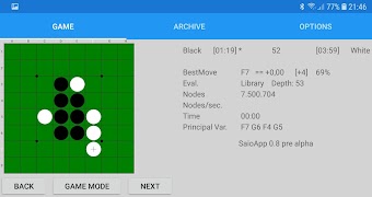 SaioApp - The Othello engine screenshot 4