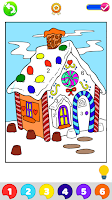 Christmas Kids Color By Number Screenshot 1