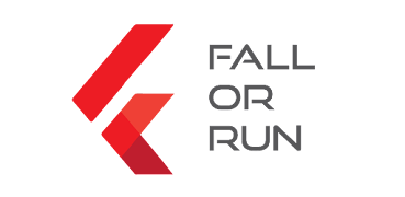 Fall Or Run Cartaz