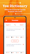 You Dictionary - Offline English Hindi Translator screenshot 3