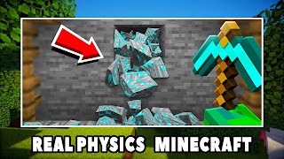 Realistic Physic Mod Minecraft 스크린샷 1