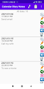 Calendar Diary Notes Pro ảnh chụp màn hình 6