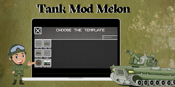 Mod Tank Melon Playground Skin 截圖 2