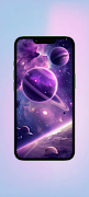 Purple WalL Planet Cartaz