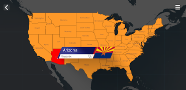 US States map screenshot 3