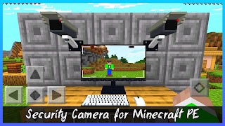 Security Camera Mod Minecraft الملصق