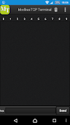 Modbus TCP terminal screenshot 2
