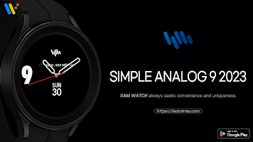 SamWatch Simple Analog 9 2023 poster