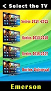 برنامهنما TV Remote For Emerson IR عکس از صفحه