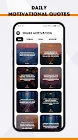Spark Motivation: Daily Quotes Cartaz