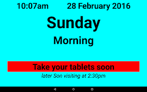 Dementia/Digital Diary/Clock screenshot 4