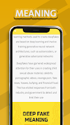 5 Schermata deep fake