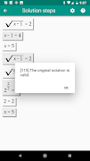 ALGEBRATOR-step-by-step solver スクリーンショット 7