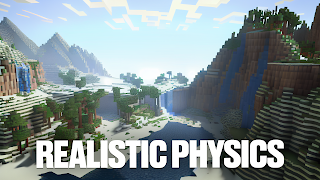 Realistic Physics Mod for MCPE poster