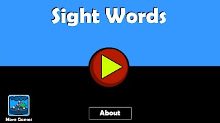 Sight Words - Reading Games পোস্টার