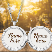 برنامه‌نما Write Name On Locket عکس از صفحه