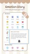 Daily Journal Mood Tracker تصوير الشاشة 2