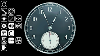 برنامه‌نما Luxury clock عکس از صفحه
