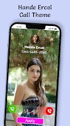 Hande Ercel Video Call Theme تصوير الشاشة 6