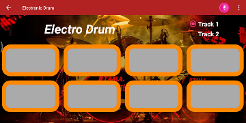 Real Electronic Drum-poster