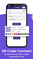 WiFi QR Code Scanner & Connect تصوير الشاشة 1