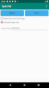 Split Pdf captura de pantalla 1