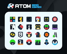 Atom IconPack imagem de tela 5