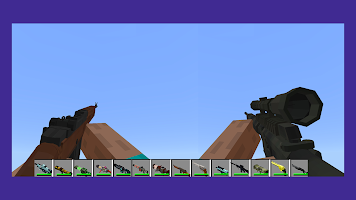Gun mod for Minecraft pe Cartaz